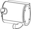 DINEX 64309 End Silencer